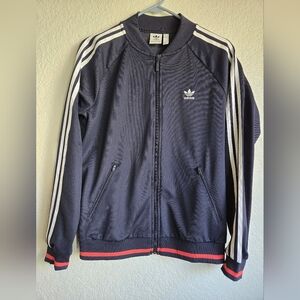 Adidas original Red, White, And Blue track jacket, Size Medium